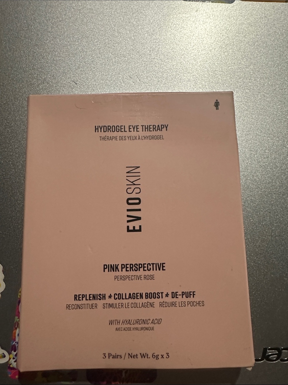 Pink Perspective Hydrogel Eye Therapy - Replenish & De-Puff